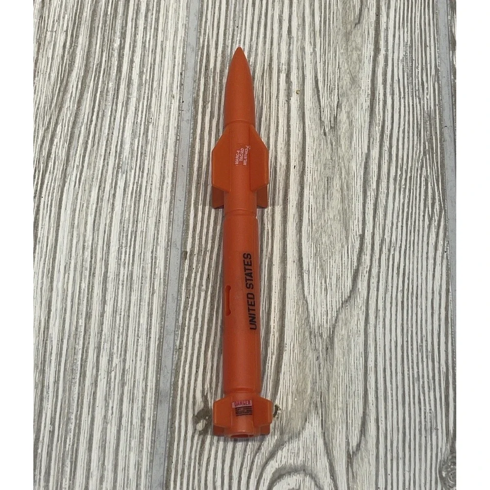 Vintage GI Joe Missile United States Orange Replacement Accessory MARC-4 TAC-AD